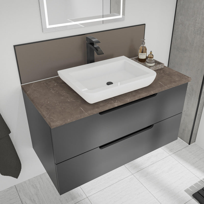 Wetwall Mermaid Vanity Worktop Marmo Venezia 1500 x 425mm