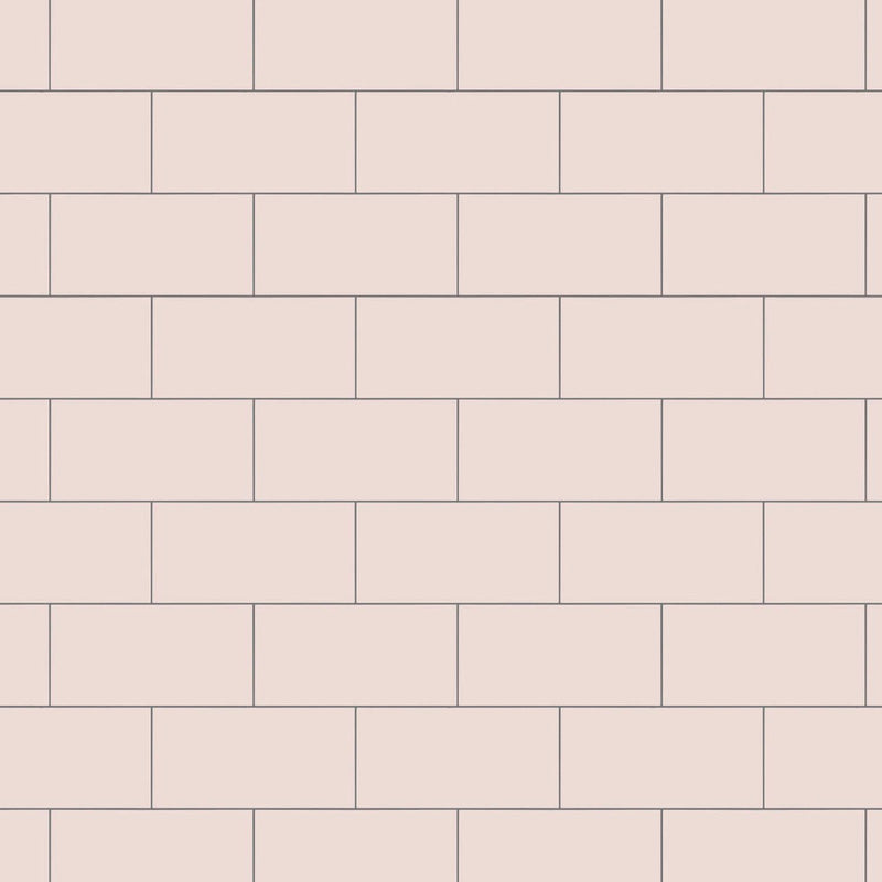 Wetwall Tile Composite Bathroom Wall Panel Blush