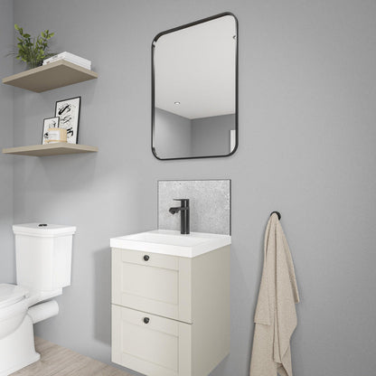 Wetwall Alloy Bathroom Wall Panel Fossil Stone