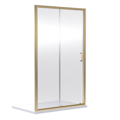 Nuie Rene Sliding 1 Door Shower Enclosure 1100mm x 1900mm