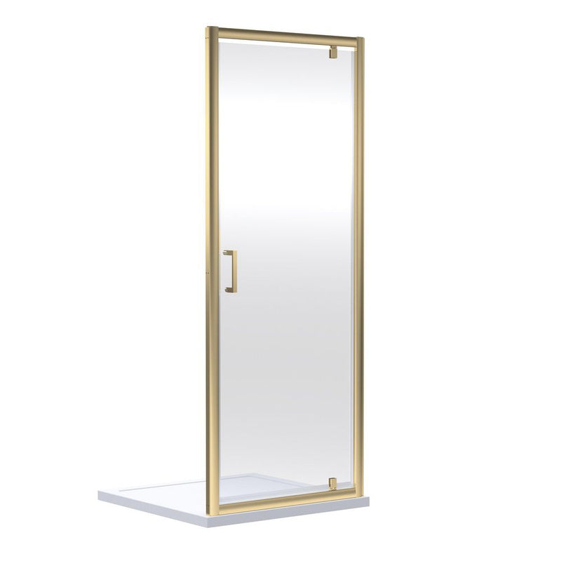 Nuie Rene Pivot Shower Enclosure Door 900mm