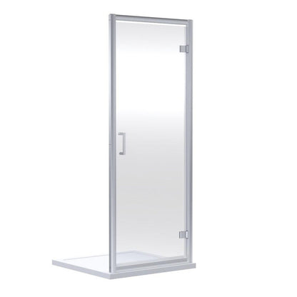 Nuie Rene Hinged Shower Enclosure Door 760mm Chrome