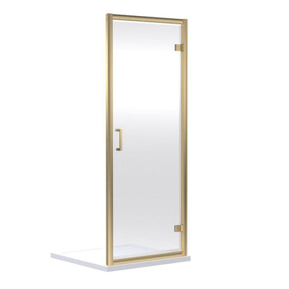 Nuie Rene Hinged Shower Enclosure Door 760mm Chrome