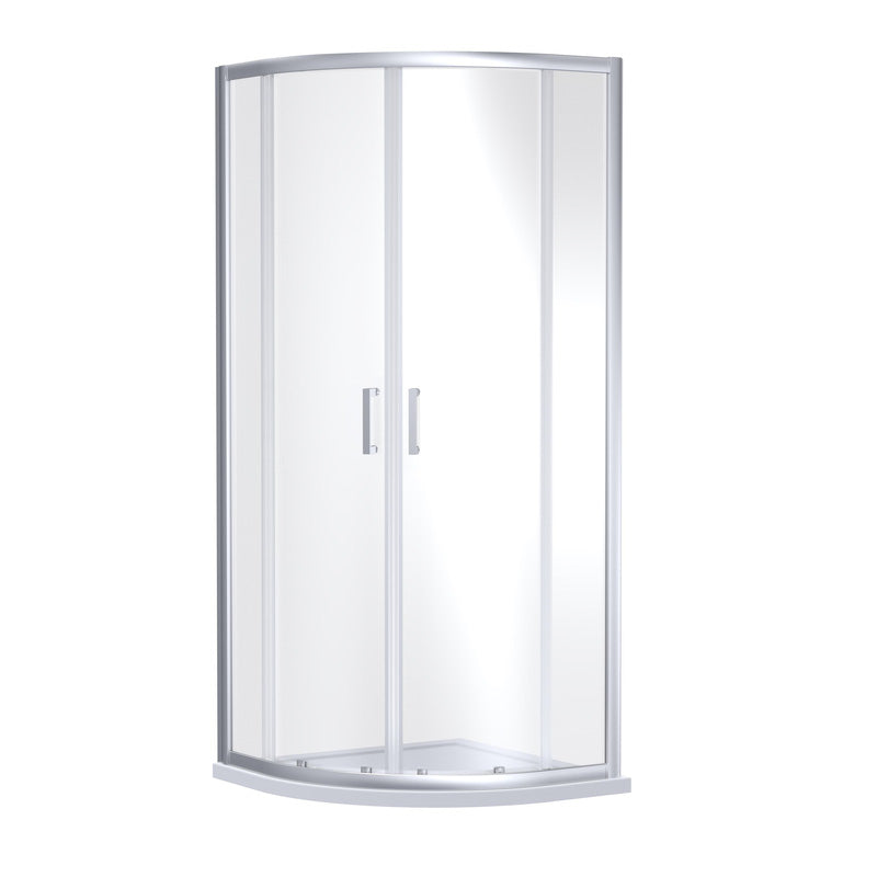 Nuie Rene Quadrant Shower Enclosure 1000mm x 1000mm Chrome