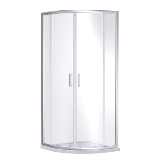 Nuie Rene Quadrant Shower Enclosure 1000mm x 1000mm Chrome