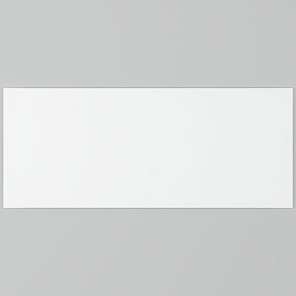 Splashback Ice White Glass Bathroom Splashback 250 x 500mm