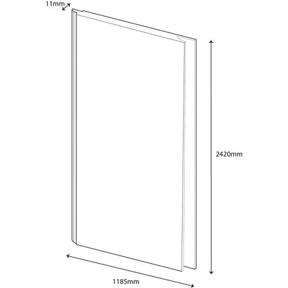 Wetwall Mermaid Bathroom Wall Panel Industrial Concrete