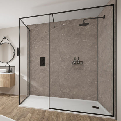 Wetwall Mermaid Bathroom Wall Panel Marmo Venezia