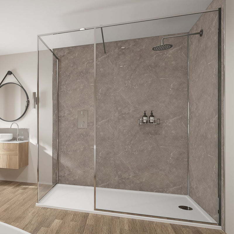 Wetwall Mermaid Bathroom Wall Panel Marmo Venezia