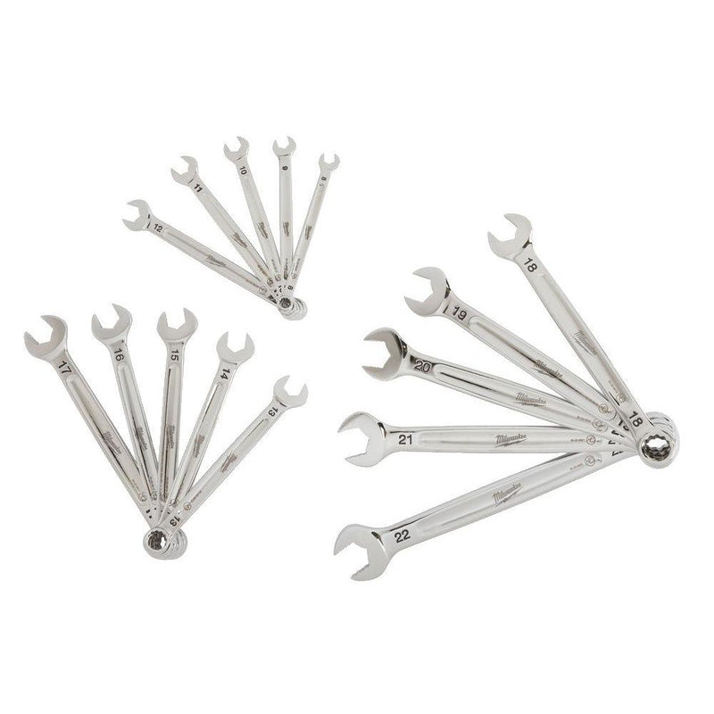 Milwaukee MAXBITE™ Metric Combination Spanner Set