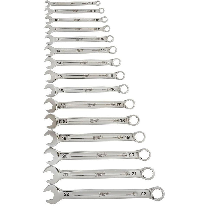 Milwaukee MAXBITE™ Metric Combination Spanner Set