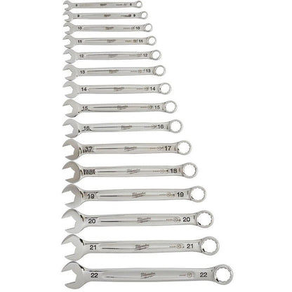 Milwaukee MAXBITE™ Metric Combination Spanner Set