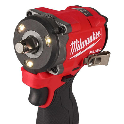 Milwaukee M12FCIWF12G3-502X FUEL™ Compact 1/2" Impact Wrench with Friction Ring 2 x 5.0Ah