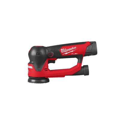 Milwaukee M12 FSDR75-202B FUEL™ 75mm Random Orbital Sander 2 x 2.0Ah