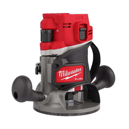 Milwaukee M18FR12KIT-0P FUEL™ 12mm Plunge Router and Packout XL Body Only