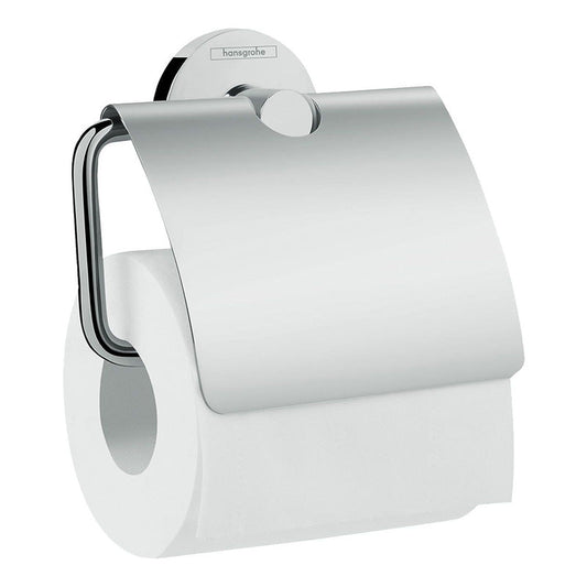 Hansgrohe Logis Universal Toilet Roll Holder with Cover Chrome