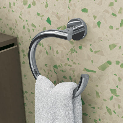 Hansgrohe Logis Universal Towel Ring Chrome