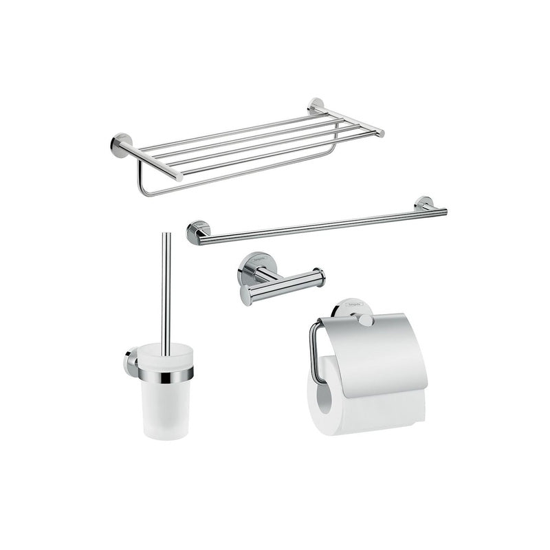 Hansgrohe Logis Universal Bath Accessory Set 5 in 1 Chrome