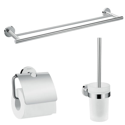 Hansgrohe Logis Universal Bath Accessory Set Chrome