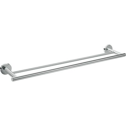 Hansgrohe Logis Universal Double Bath Towel Rail Chrome