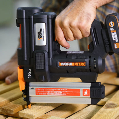Worx Nitro 20V 18 Gauge Finish Nailer Body Only
