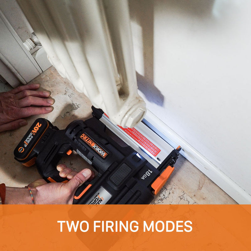 Worx Nitro 20V 18 Gauge Finish Nailer Body Only