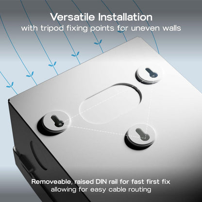 BG Sync Energy EV Charger Populated Consumer Unit 5 Way IP20 100A Main Switch 40A MCB Type 2 SPD