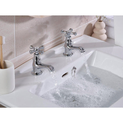 Bristan Colonial Basin Taps Chrome