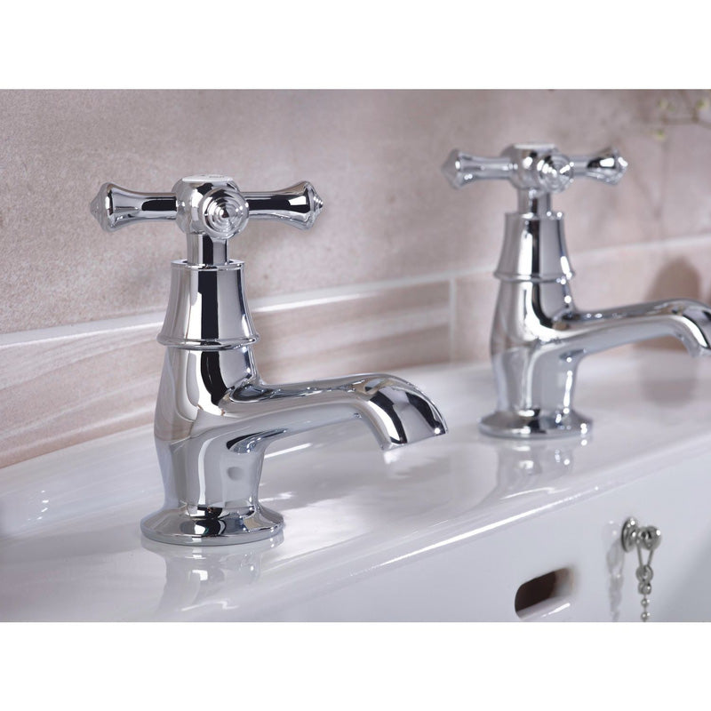 Bristan Colonial Basin Taps Chrome