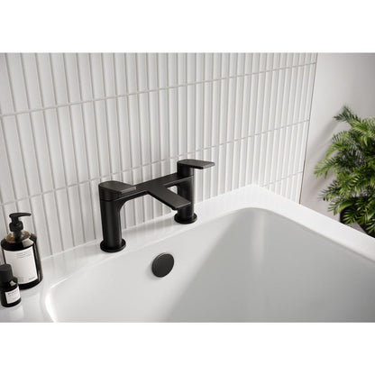 Bristan Frammento Bath Filler Black