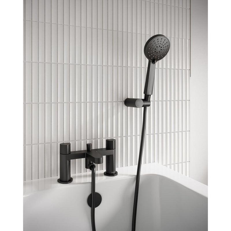 Bristan Frammento Bath Shower Mixer Tap Black