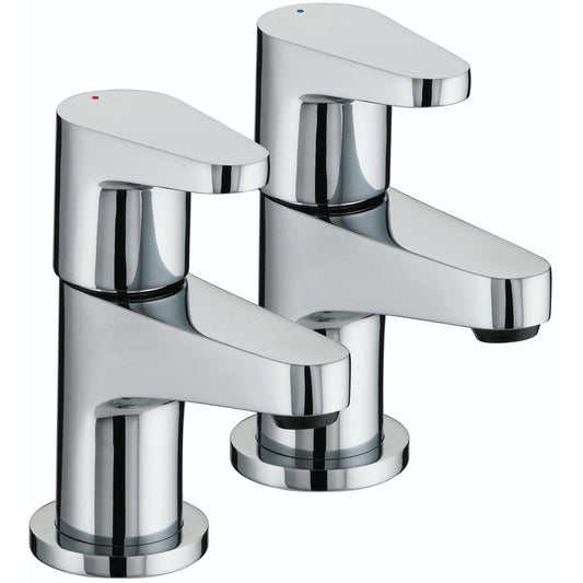 Bristan Quest Basin Taps Chrome