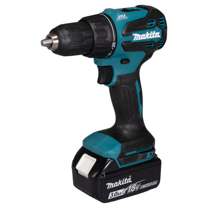 Makita DHP490SFX2 18V Brushless Combi Drill and 101 Piece Accessory Set 1 x 3.0Ah