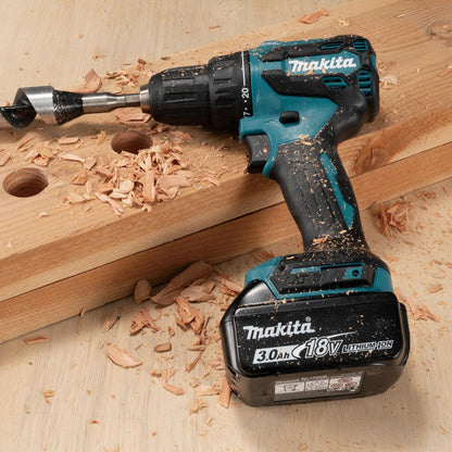 Makita DHP490SFX2 18V Brushless Combi Drill and 101 Piece Accessory Set 1 x 3.0Ah