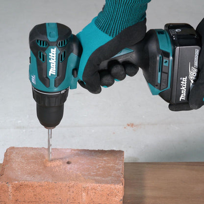 Makita DHP490SFX2 18V Brushless Combi Drill and 101 Piece Accessory Set 1 x 3.0Ah