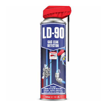 Gas Leak Detector 500ml – Fast-Acting Spray for Pipe & Valve Testing 1