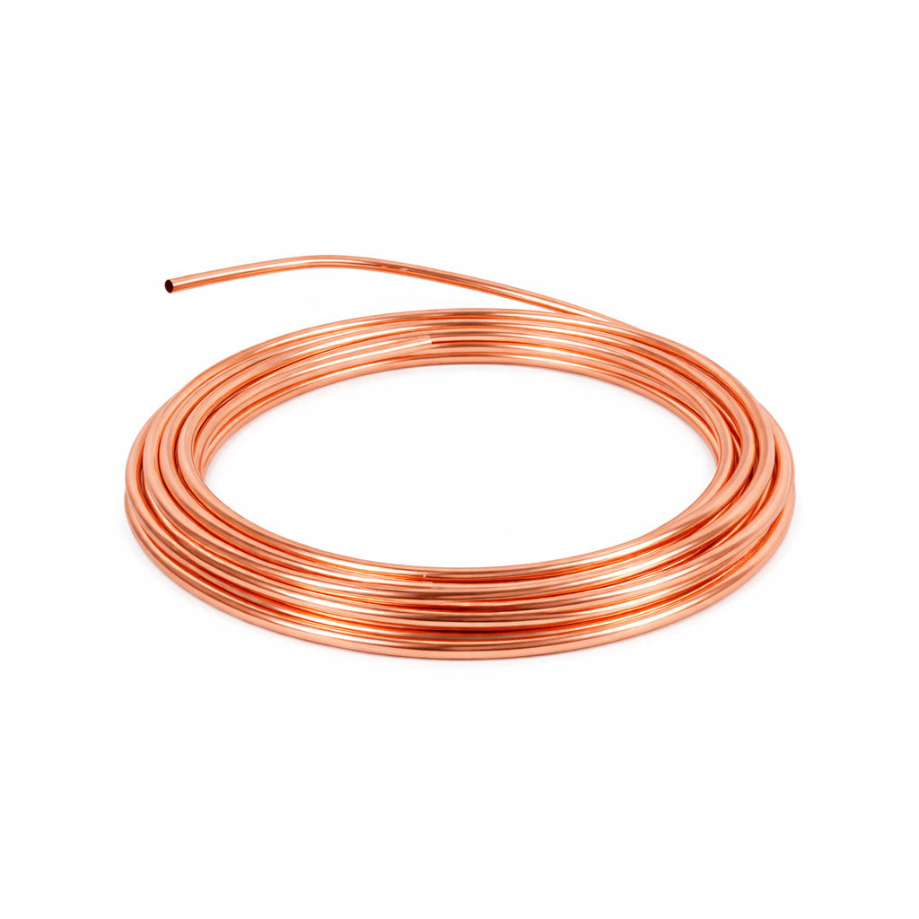 10mm microbore copper pipe coil for central heating and plumbing systems