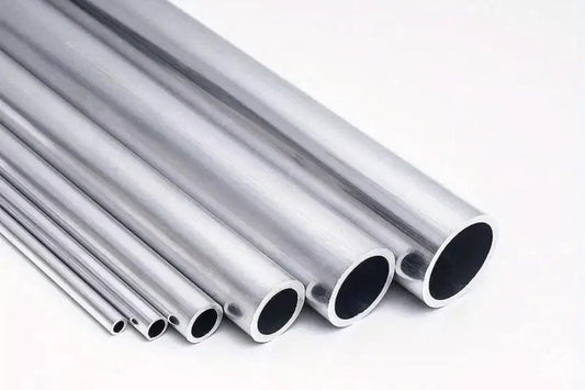Round Tube Pipe Natural Aluminium 1 M / 39.37" Length