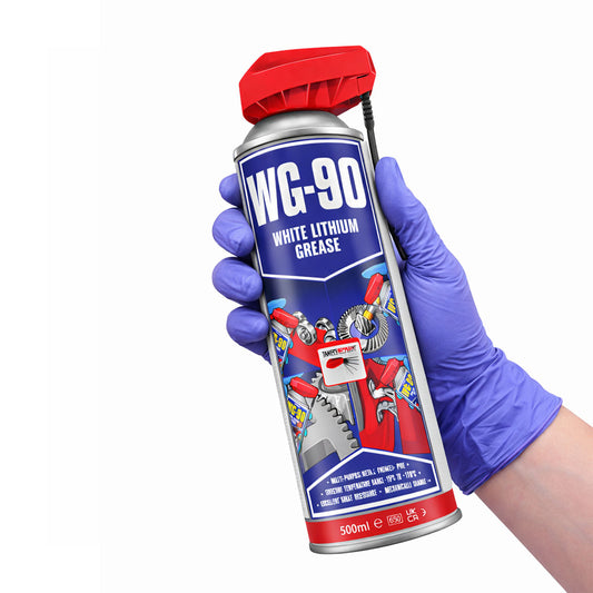 White Lithium Grease 500ml – Long-Lasting Lubrication & Rust Protection